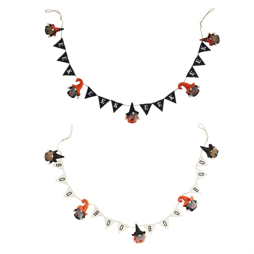 Halloween Gnome Garland by Mud Pie - BFF Here