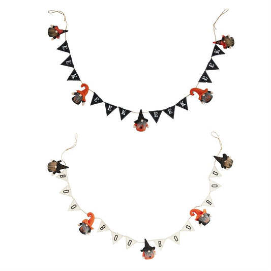 Halloween Gnome Garland by Mud Pie - BFF Here