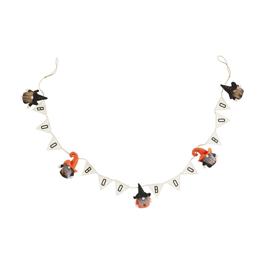 Halloween Gnome Garland by Mud Pie - BFF Here