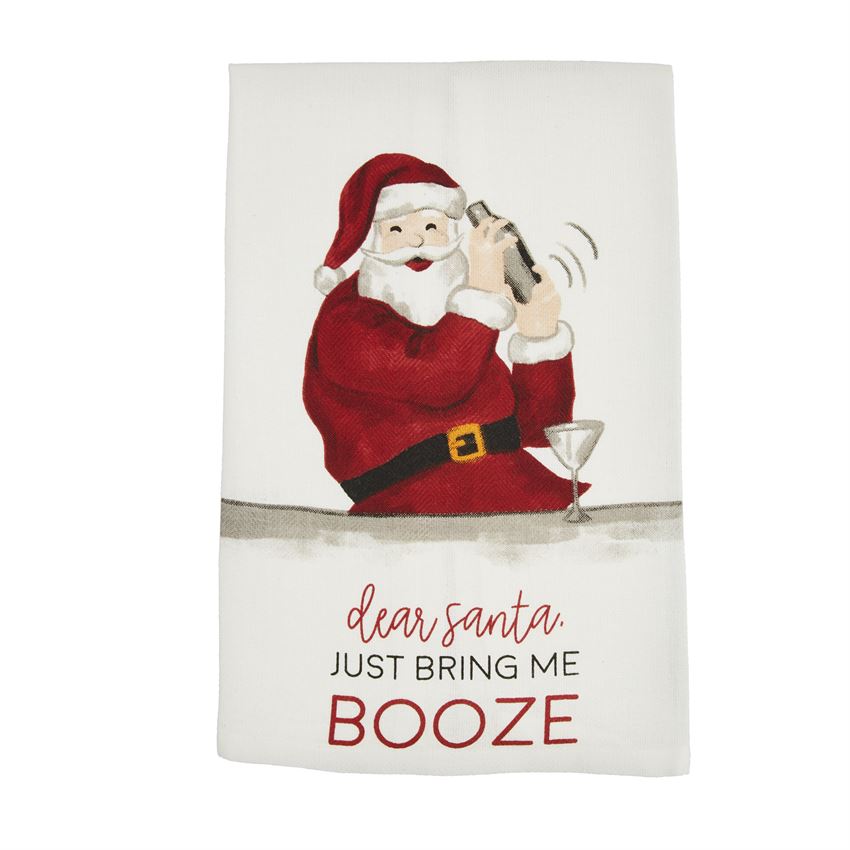 Christmas Drinking Towels by Mud Pie - BFF Here