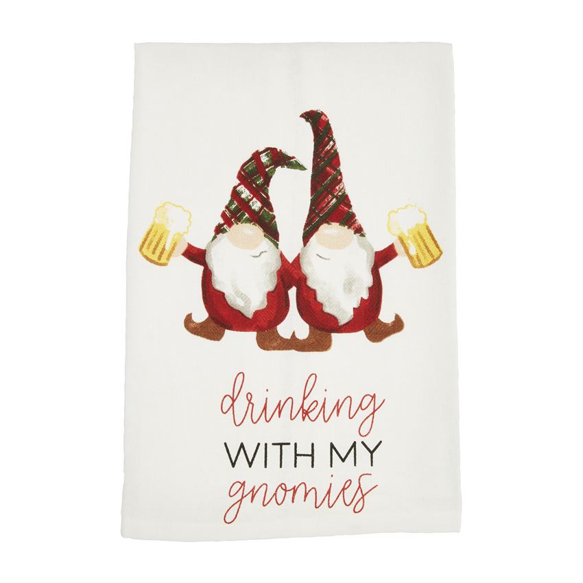 Christmas Drinking Towels by Mud Pie - BFF Here