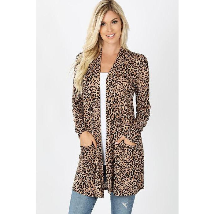 Leopard Print Cardigan - BFF Here