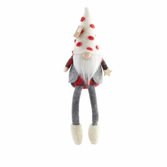 Gray Vest Christmas Gnome - BFF Here