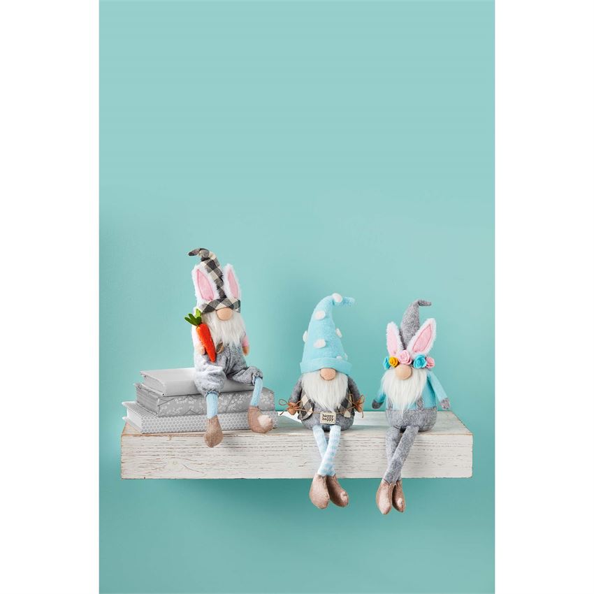 Easter Dangle Leg Gnomes by Mud Pie -- Choice of Style - BFF Here