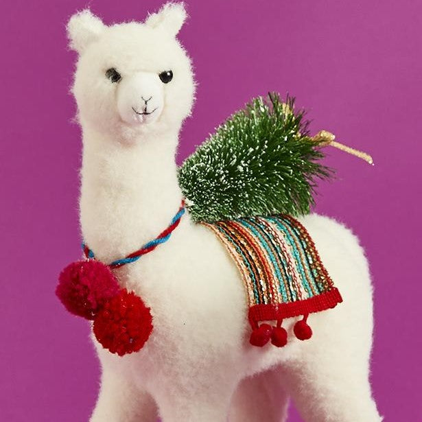 Holiday Llama Decor -- Choice of Style - BFF Here