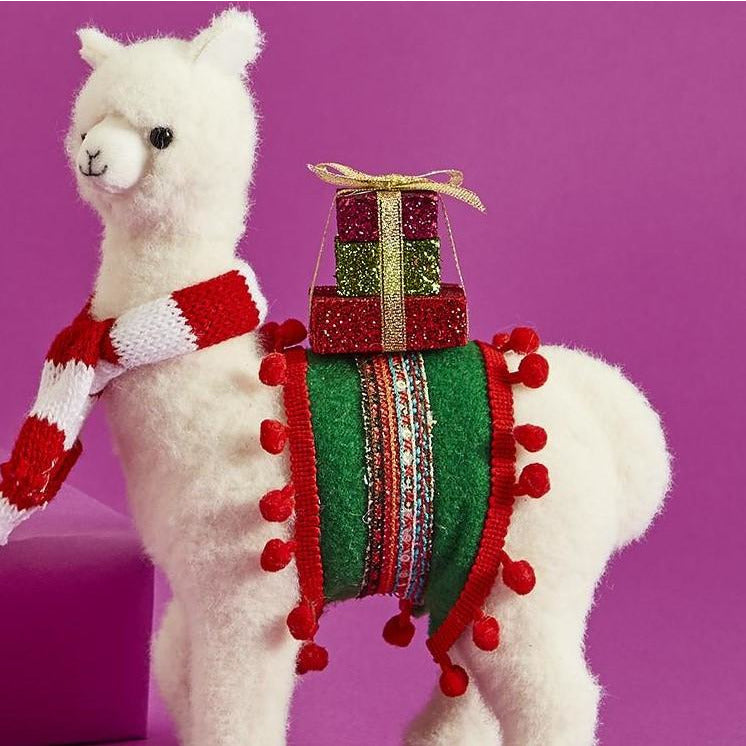 Holiday Llama Decor -- Choice of Style - BFF Here