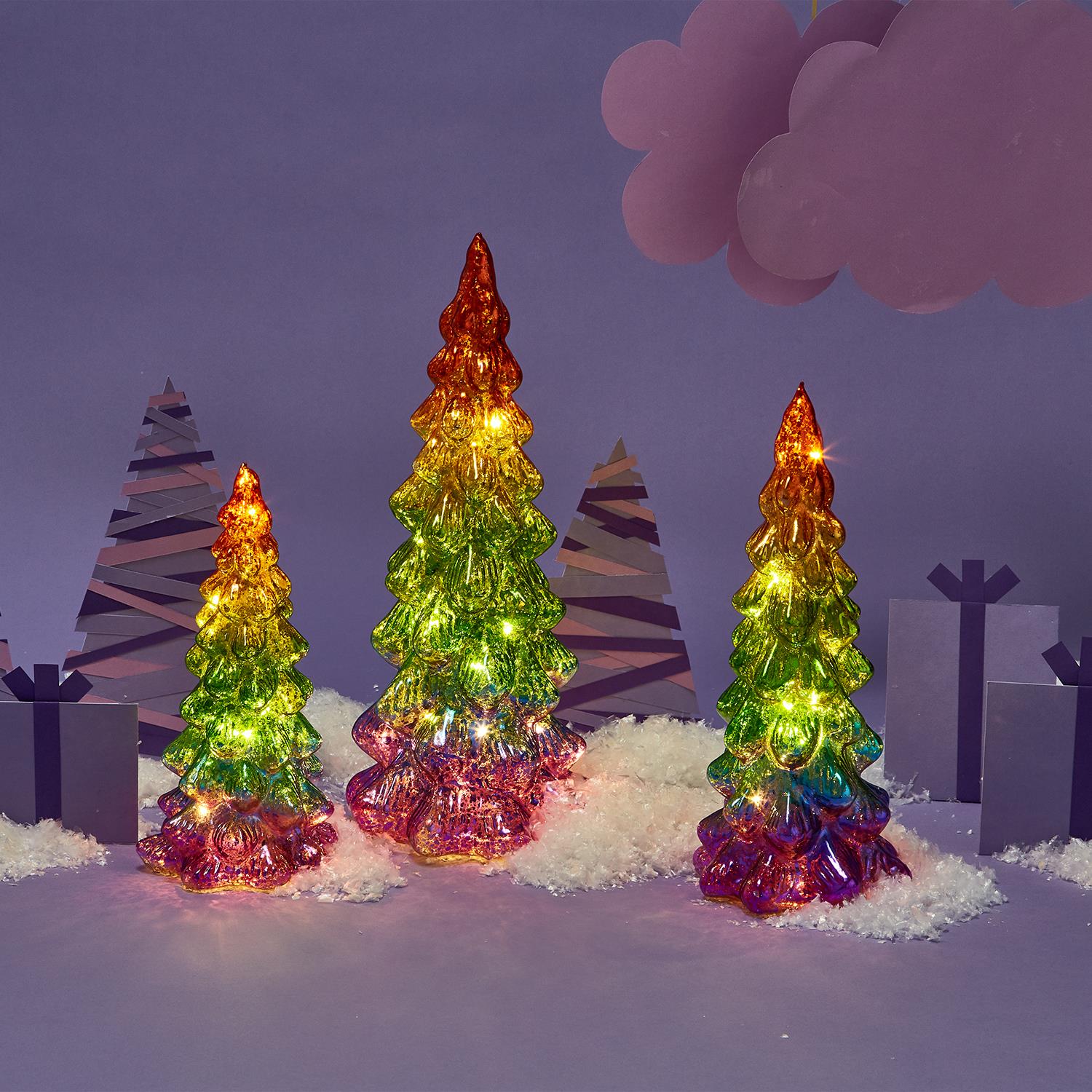 Rainbow Christmas Tree -- Choice of Size - BFF Here