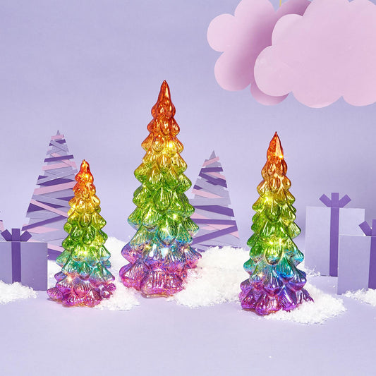 Rainbow Christmas Tree -- Choice of Size - BFF Here