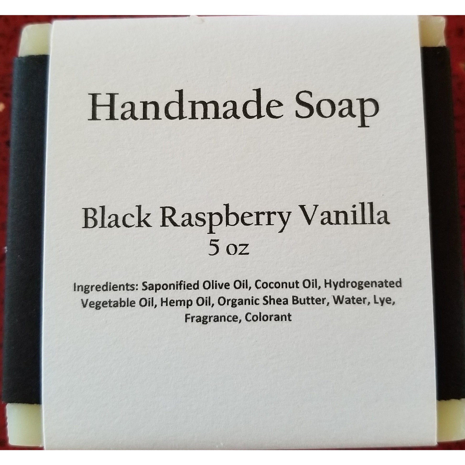 Black Raspberry Vanilla -- Handmade Soap - BFF Here