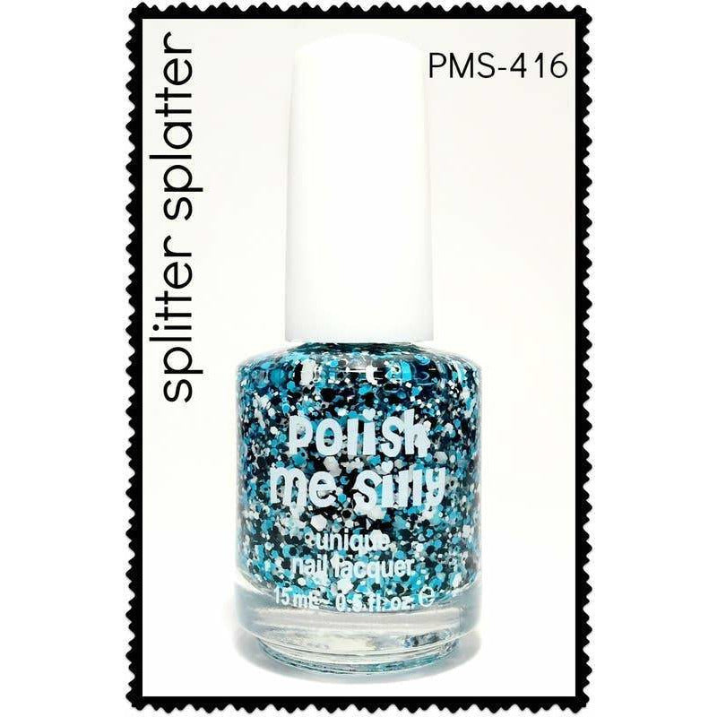 Spiltter Splatter - Polka Dot Nail Polish - BFF Here