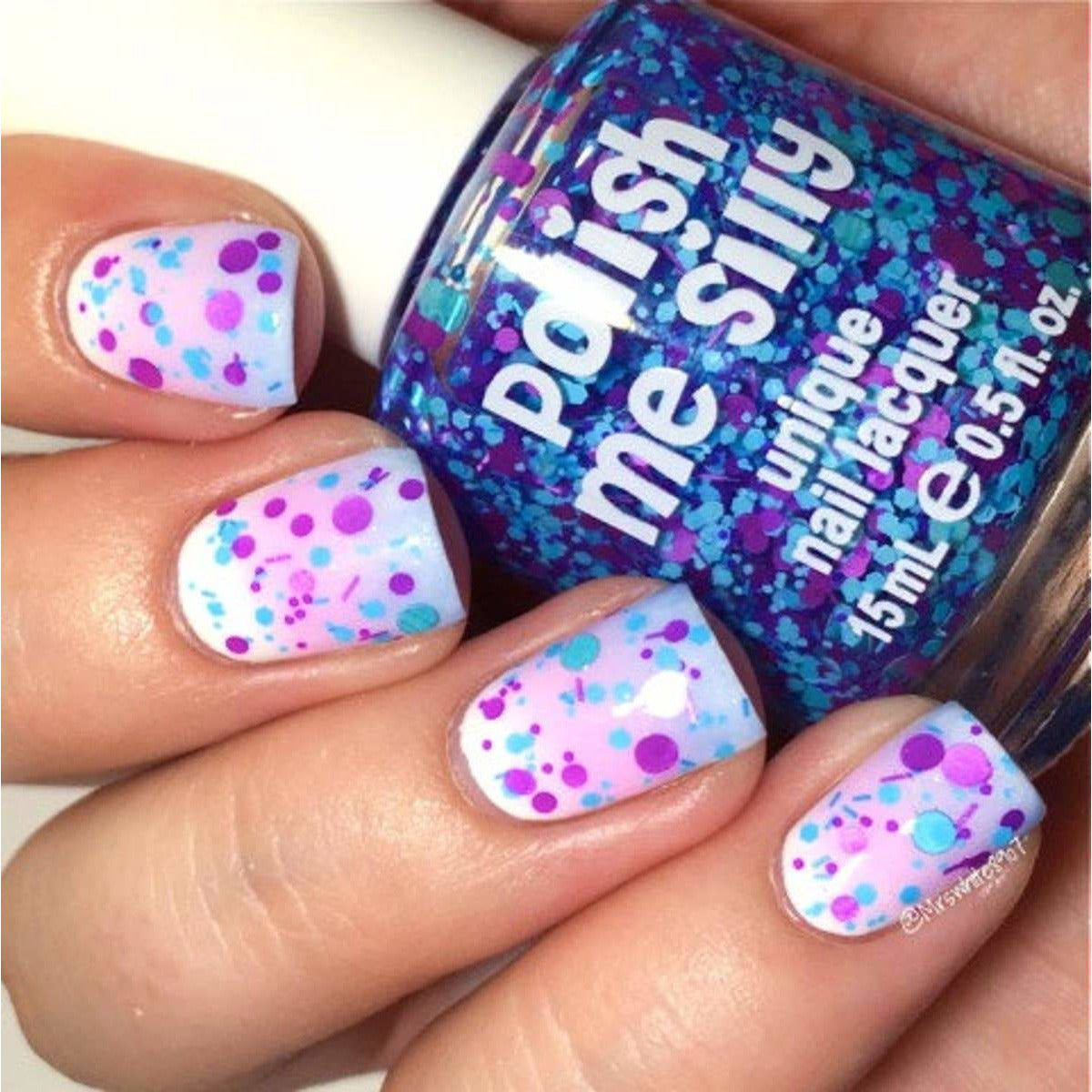 Dreamer - Polka Dot Nail Polish - BFF Here