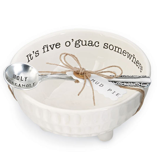 Guacamole Dip Cup Set by Mud Pie - BFF Here