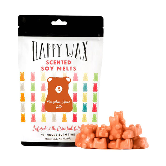 Happy Wax Soy Melts -- Pumpkin Spice Latte - BFF Here