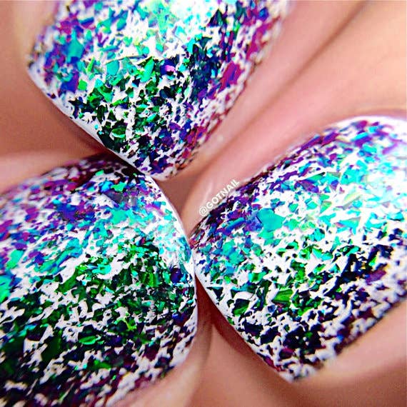 Fantasy -- Flakie Nail Polish - BFF Here