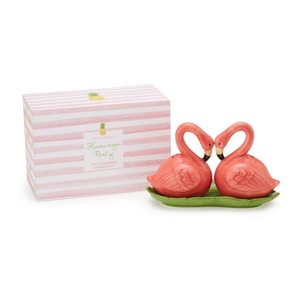 Flamingo Party Salt & Pepper Shaker Set - BFF Here