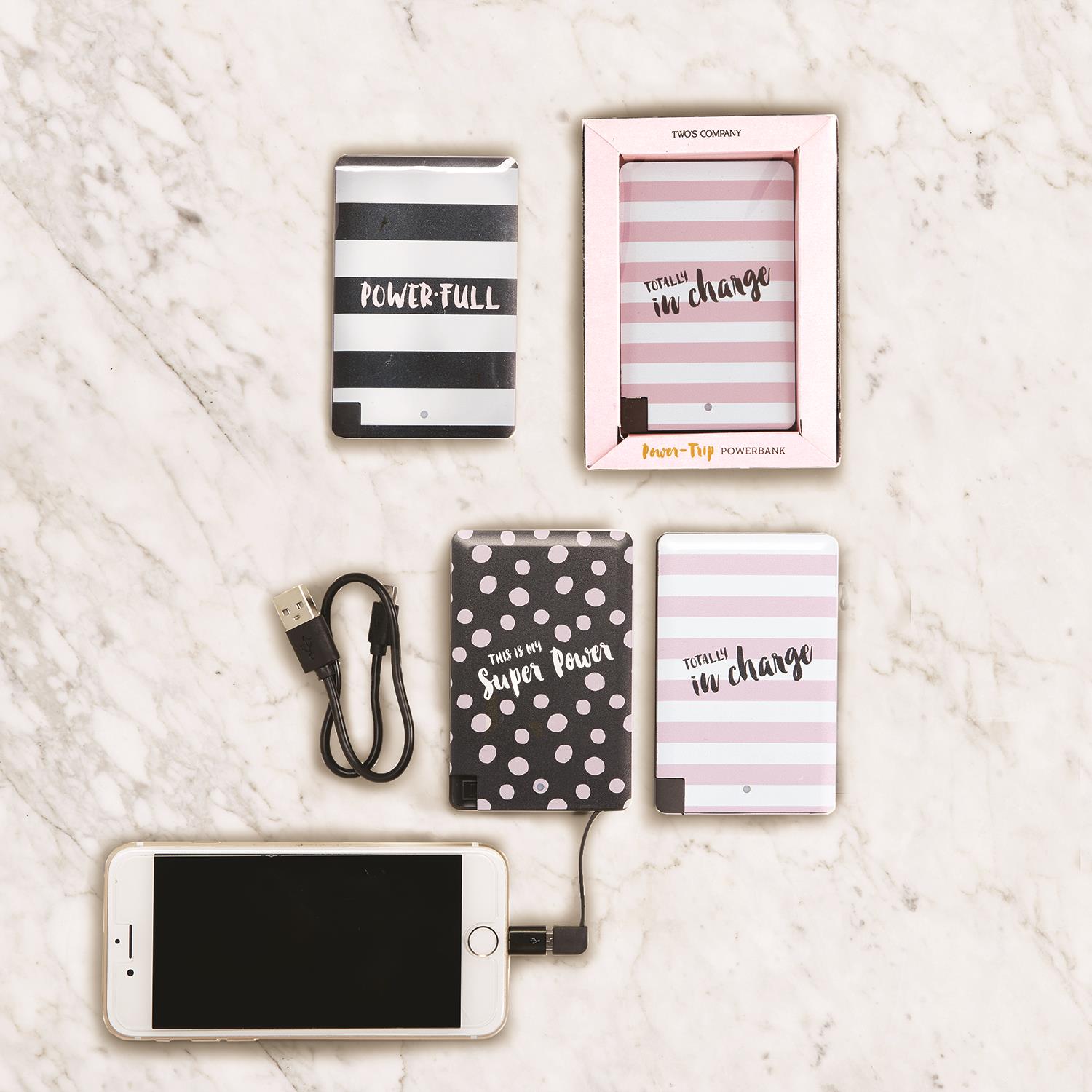 In Charge Powerbank -- Choice of design - BFF Here