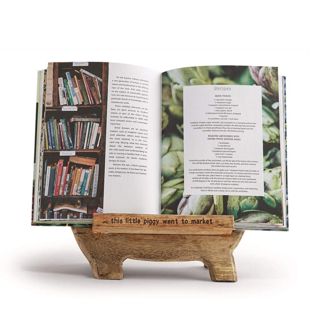 This Little Pig iPad/Tablet/Cookbook Stand - BFF Here