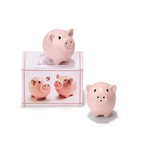 Two Little Pigs Salt and Pepper Shaker Set - BFF Here