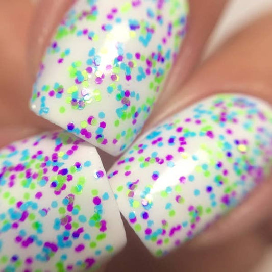 OMG - Sprinkle Nail Polish - BFF Here