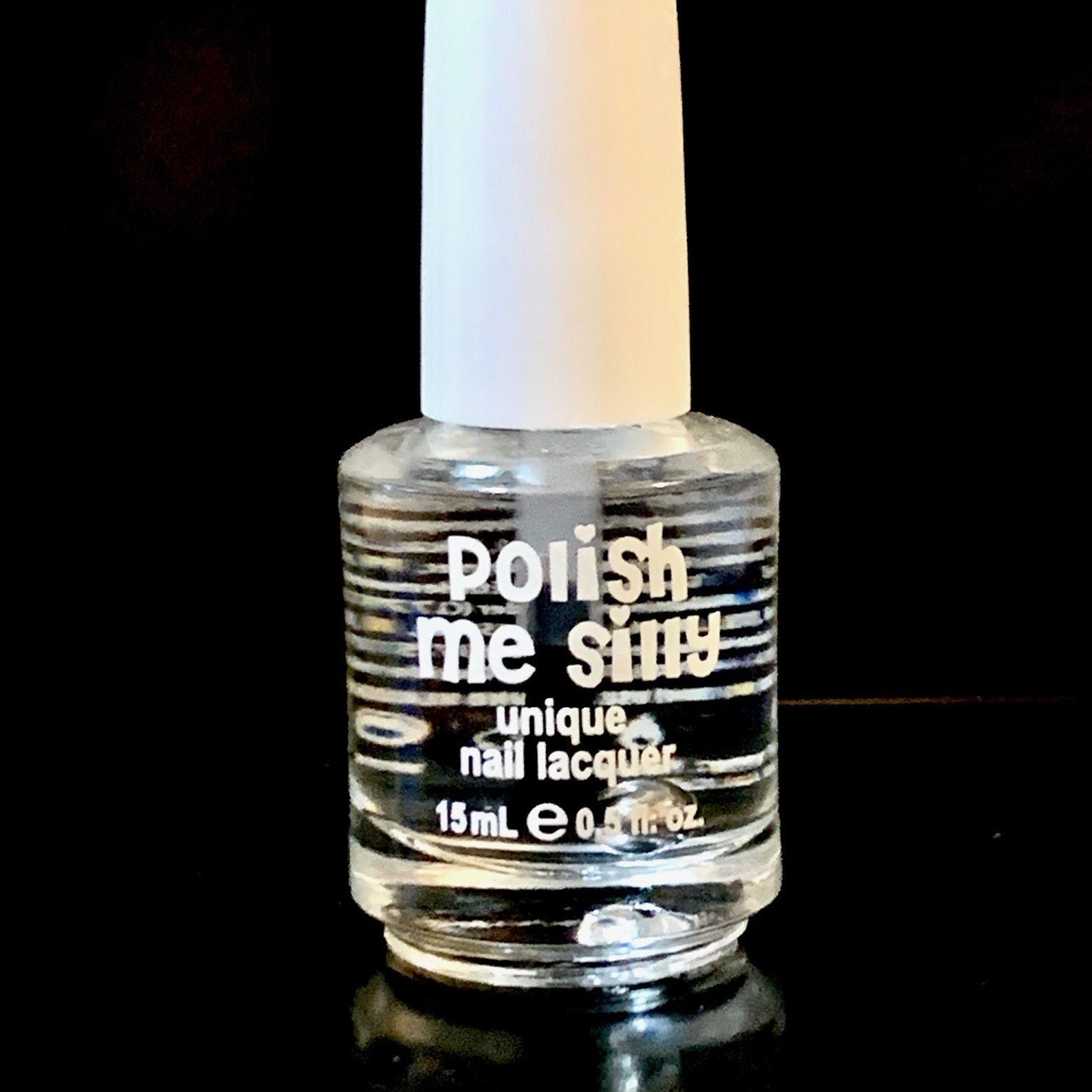 Clear Topcoat Extra Shiny Long Wearing Polish - BFF Here