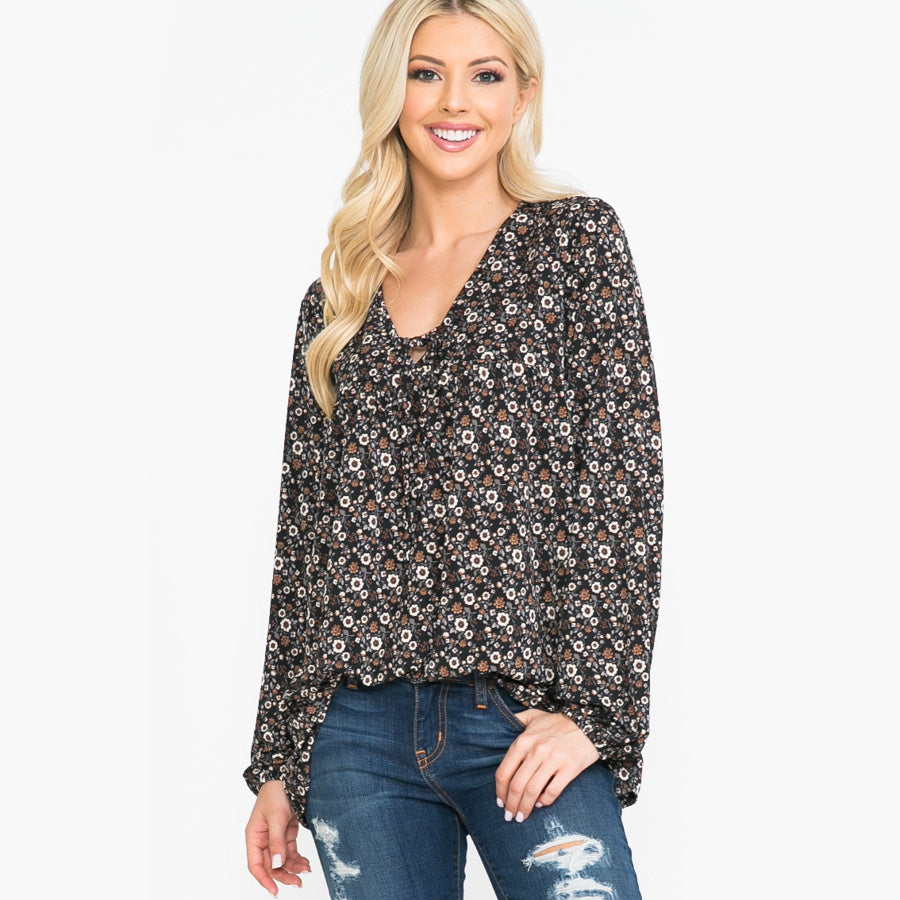 Lucy Floral Top - BFF Here