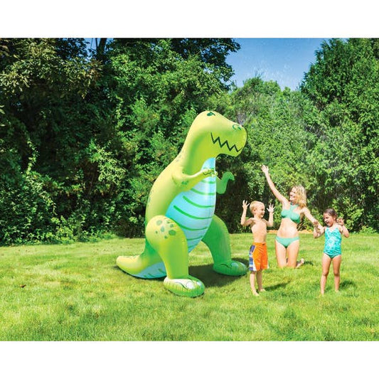 Dinosaur Yard Sprinkler - BFF Here