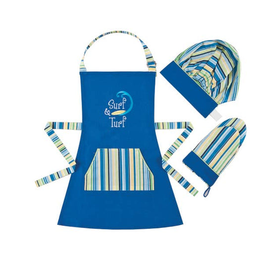 Surf & Turf Children's Apron Set - BFF Here