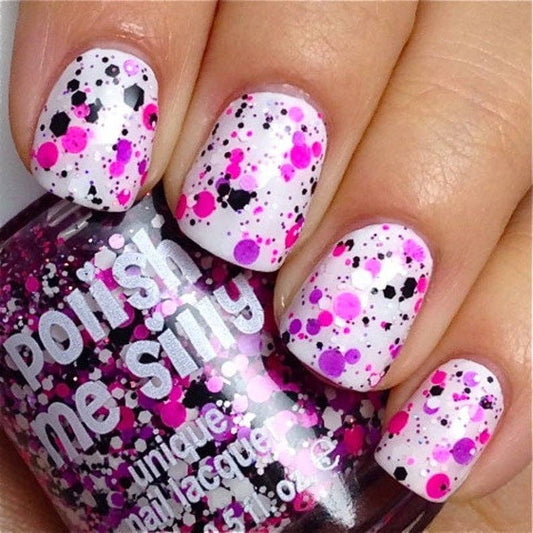 Girl Power - Polka Dot Nail Polish - BFF Here