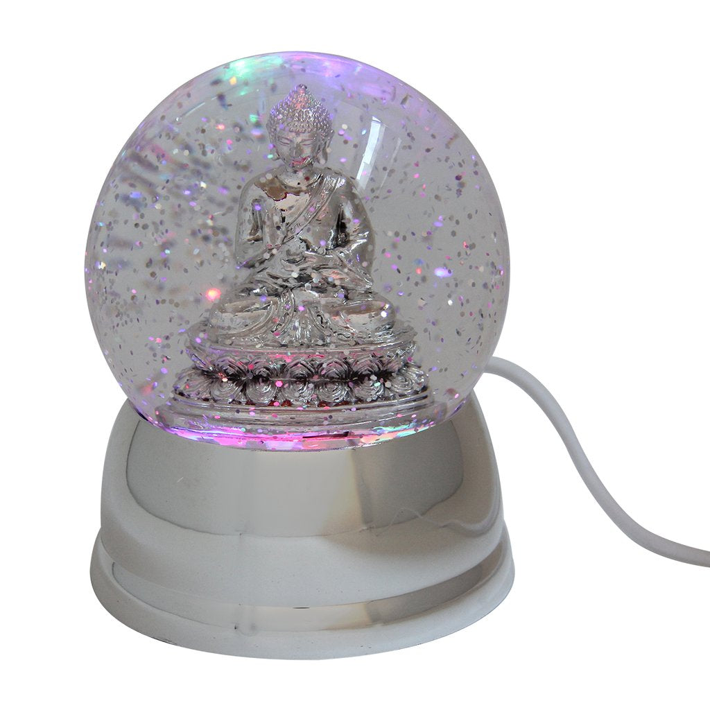 Buddah USB Powered Snow Globe - BFF Here