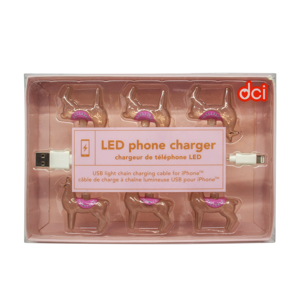 Llama LED iPhone Charger - BFF Here