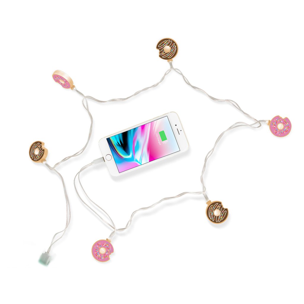 Donuts LED iPhone Charger - BFF Here
