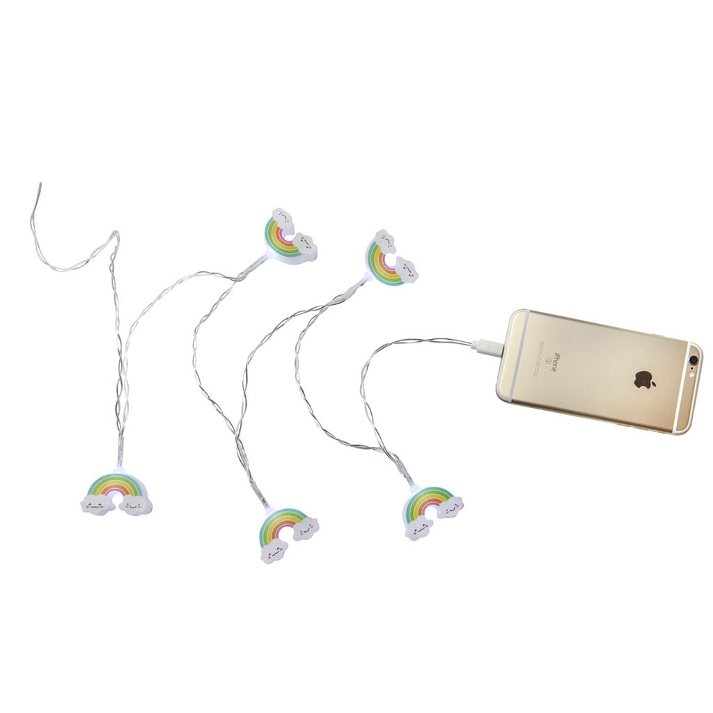 Rainbows LED iPhone Charger - BFF Here