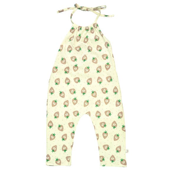 Strawberry Halter Romper - BFF Here