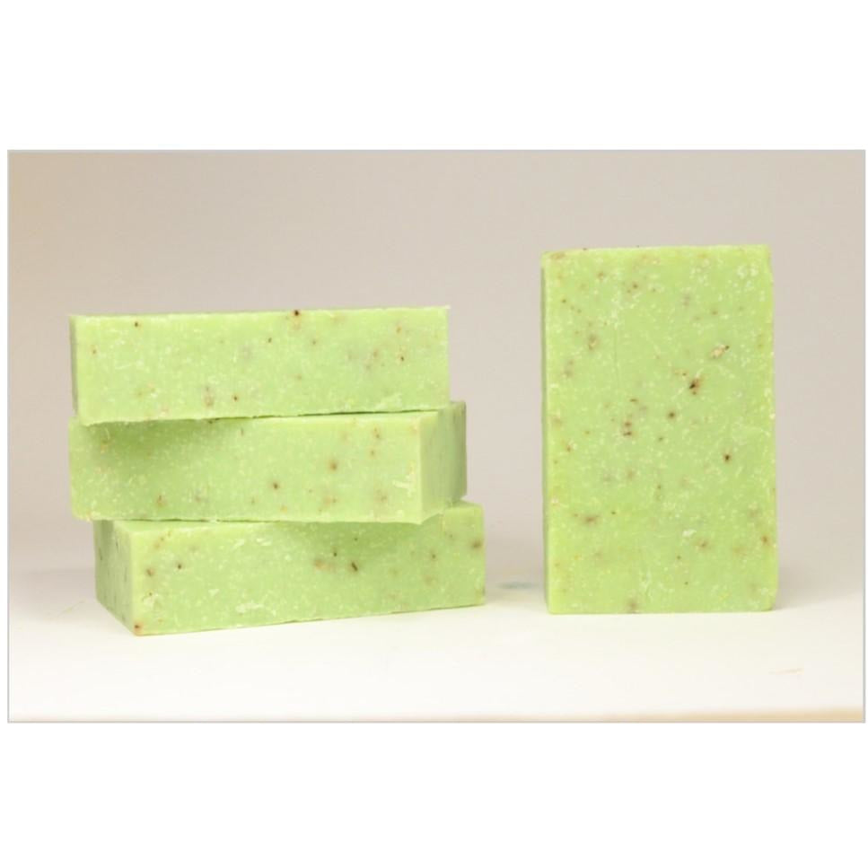 Jasmine Lime Scrub -- Handmade Soap - BFF Here