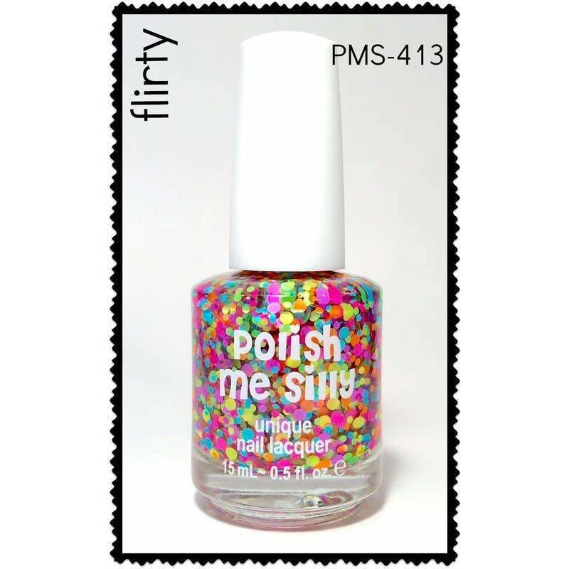 Flirty - Polka Dot Nail Polish - BFF Here