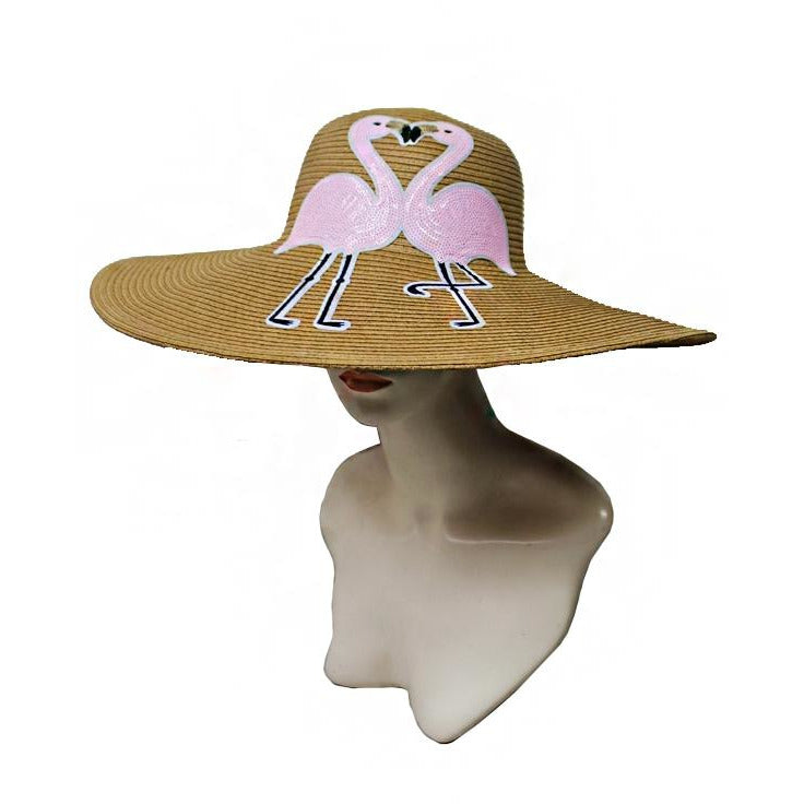 Couple Flamingo Sunhat - BFF Here