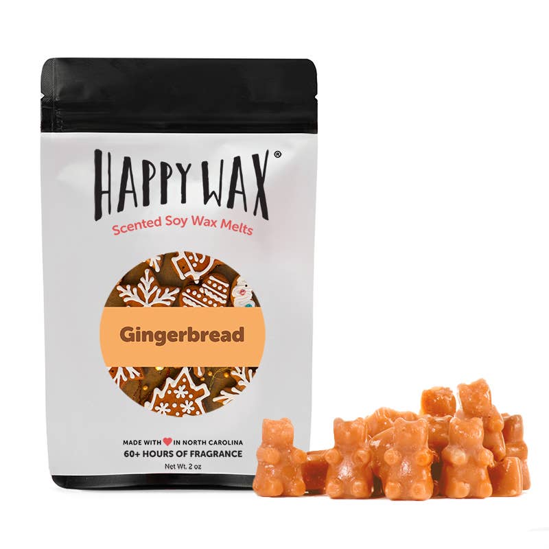 Happy Wax Soy Melts -- Gingerbread - BFF Here