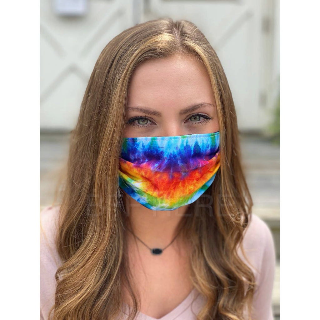 Hippie Tie-dye Face Mask - Adult - BFF Here