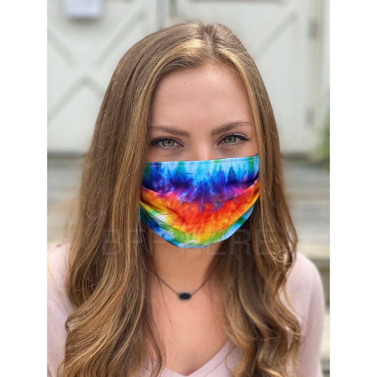 Hippie Tie-dye Face Mask - Adult - BFF Here