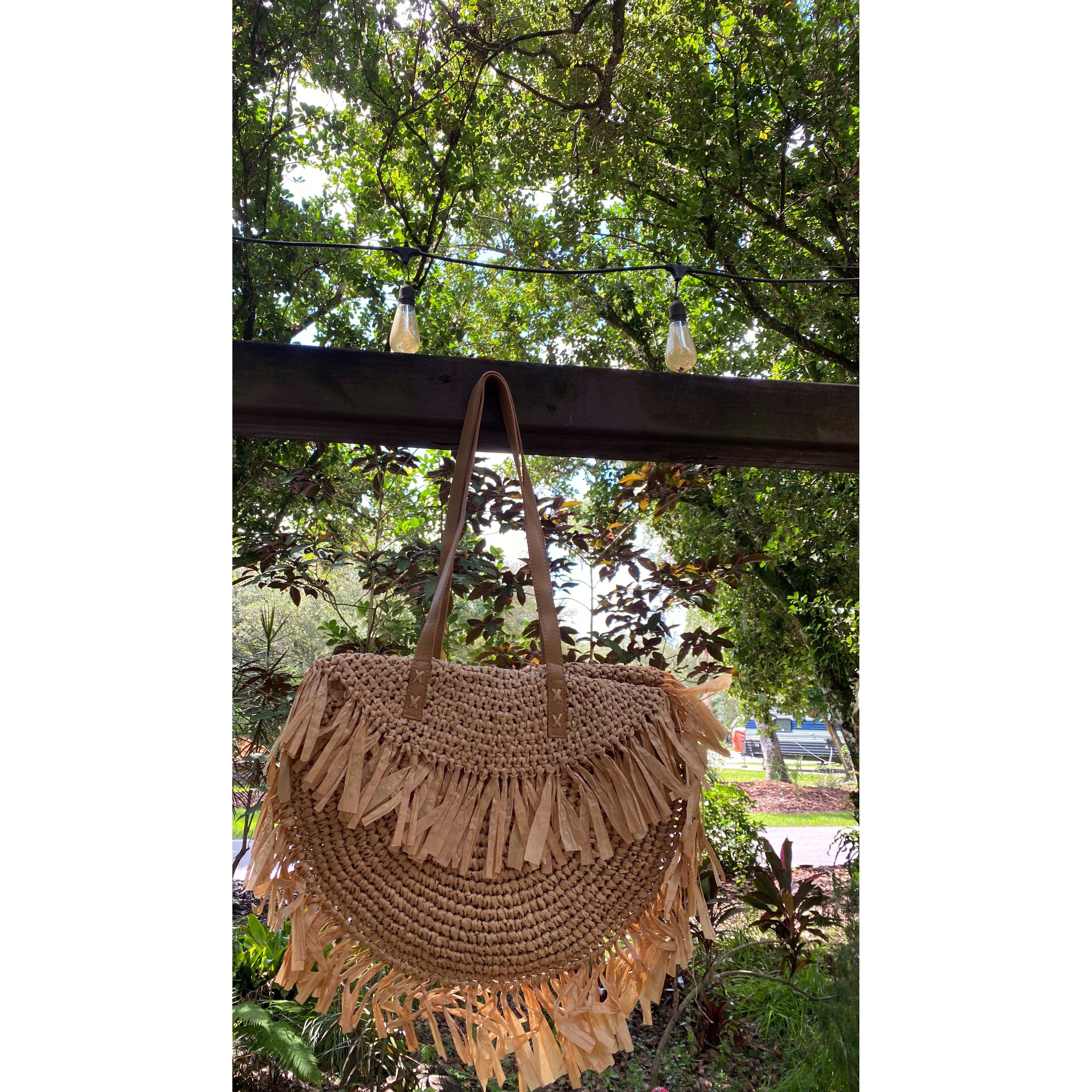 Fringe Straw Bag -- Choice Of Color - BFF Here