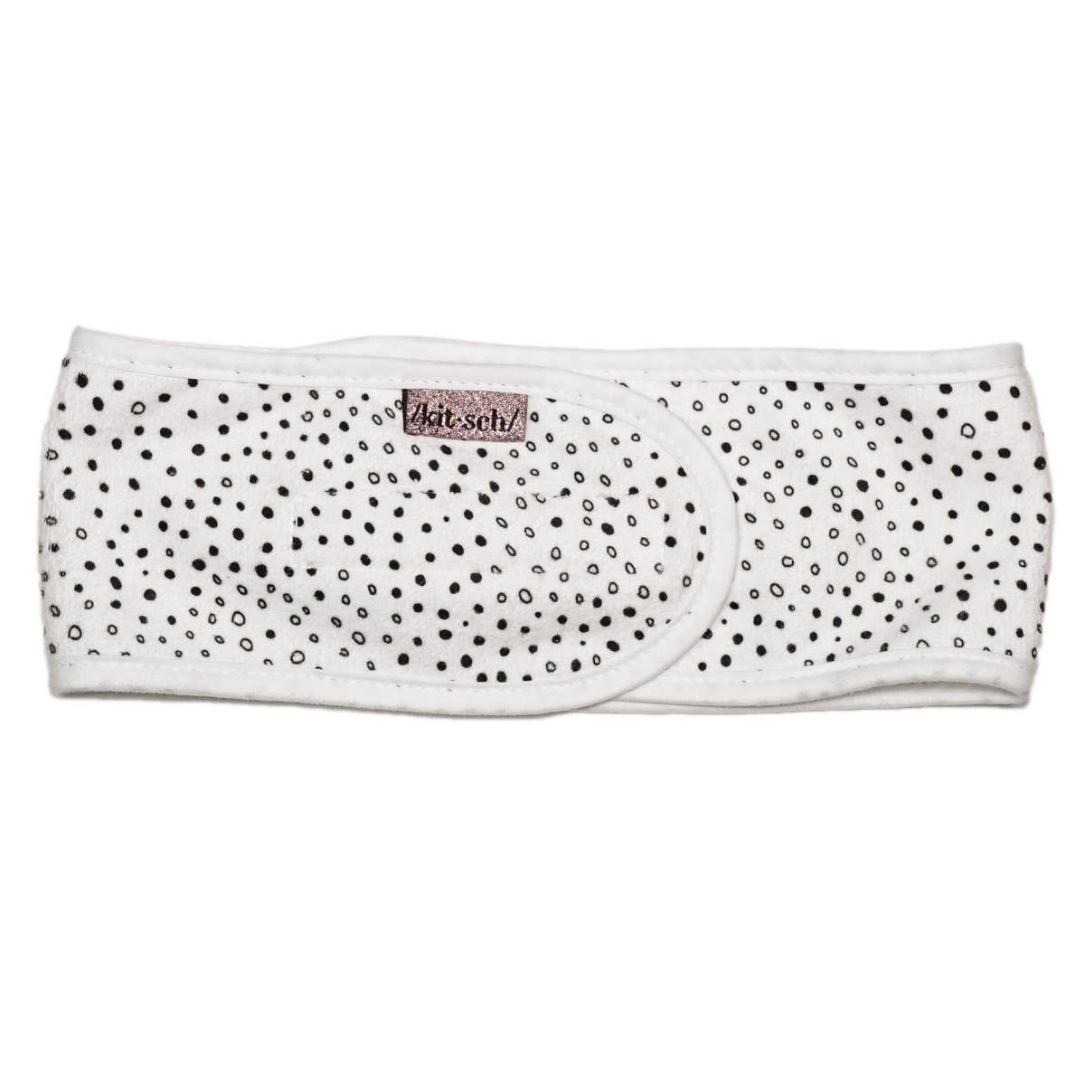 Micro Dot Microfiber Spa Headband - BFF Here