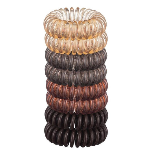 Hair Coils 8pk - Brunette - BFF Here