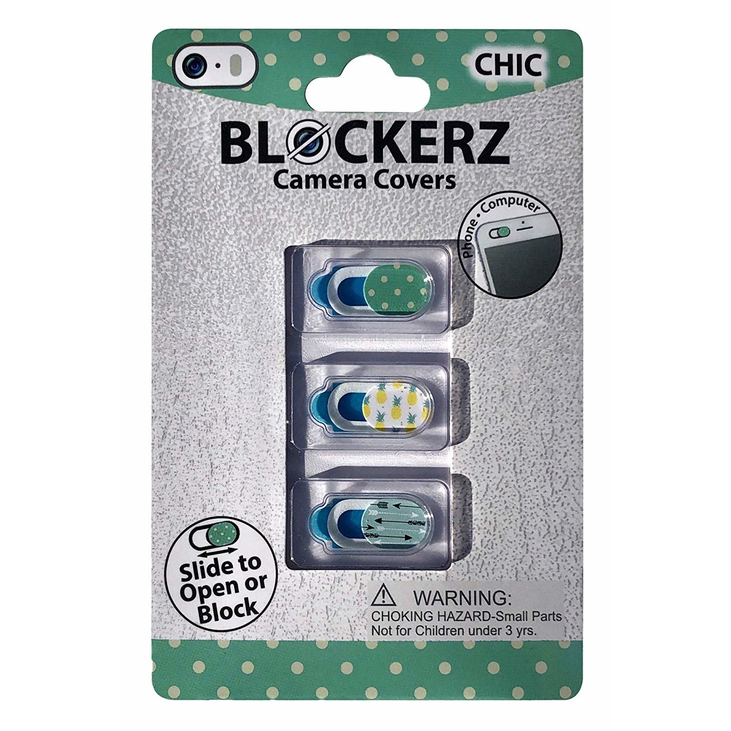 Blockerz Camera Covers  -- Choice of Design - BFF Here