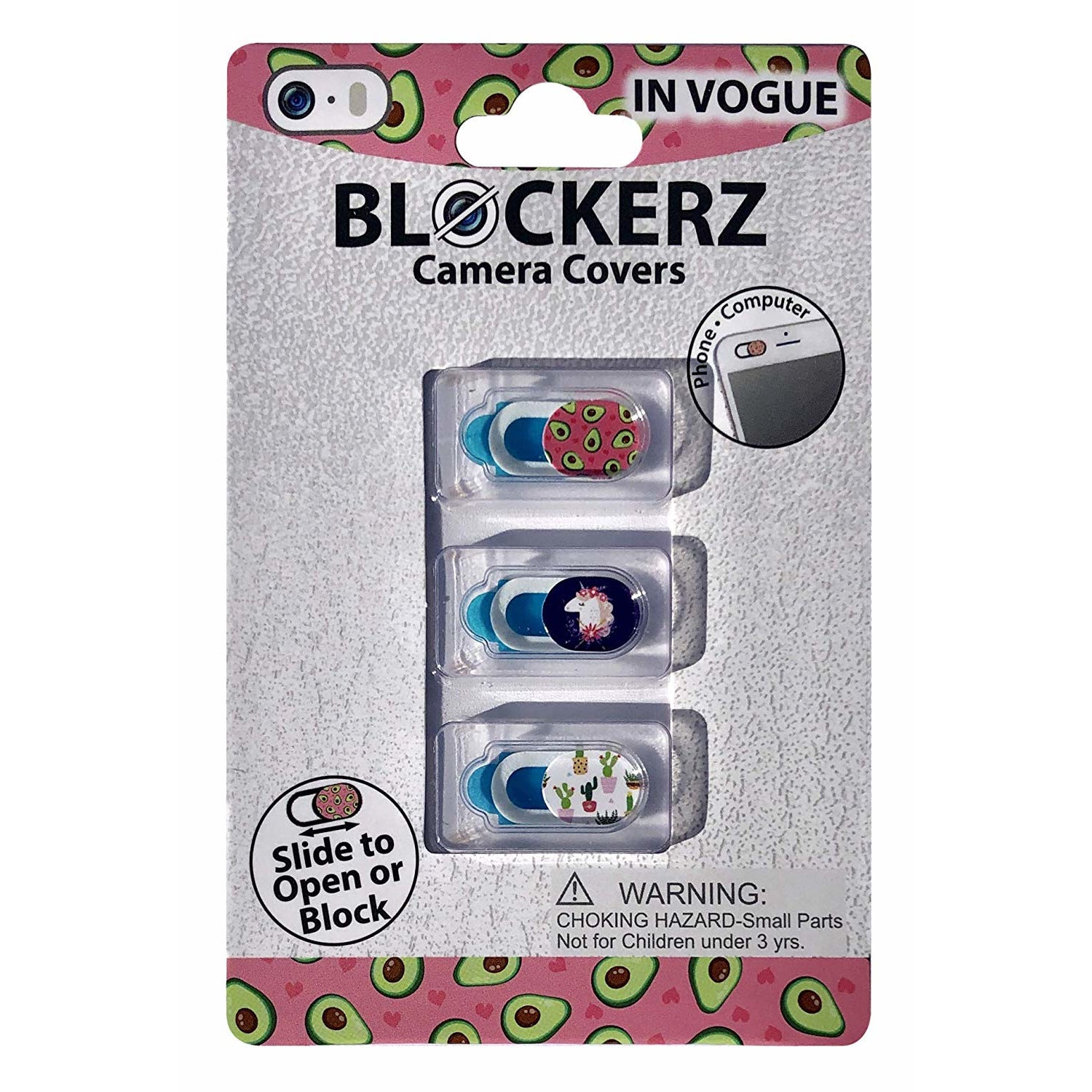 Blockerz Camera Covers  -- Choice of Design - BFF Here