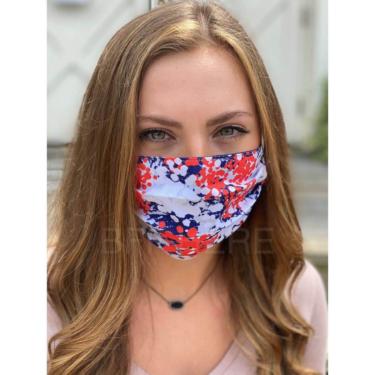 Patriotic Splatter Face Mask - Adult - BFF Here