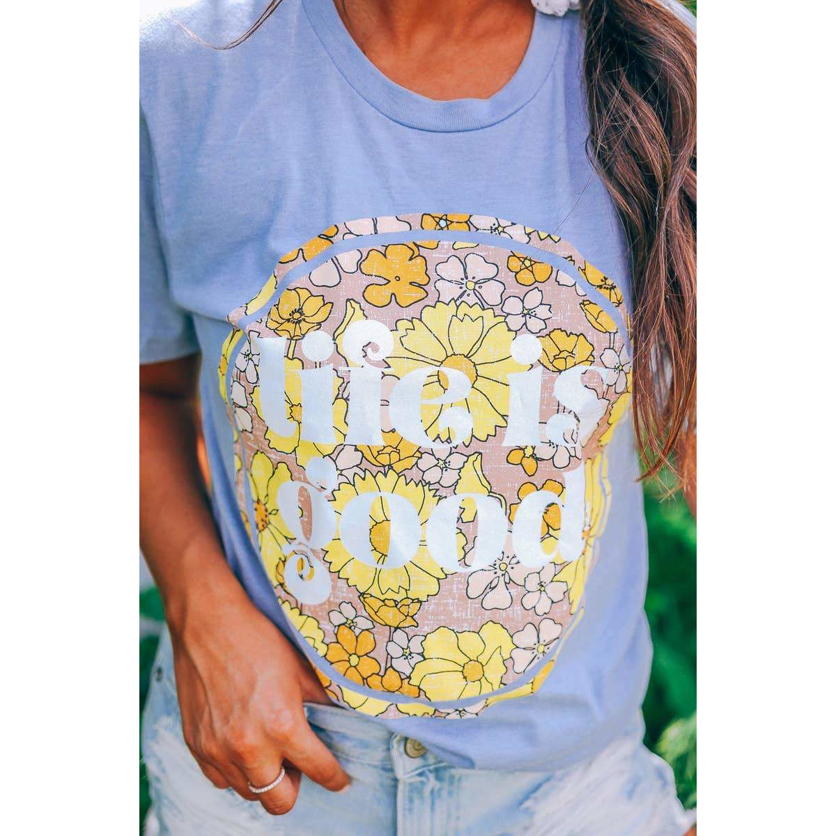 Life Is Good Graphic Tee - BFF Here