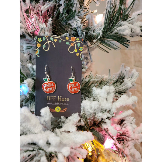 Special Teacher Earrings - BFF Here