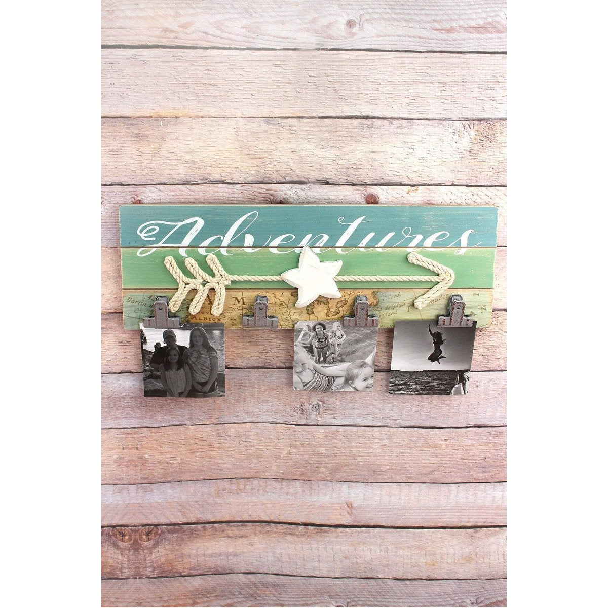 Adventures' Photo/Card Display Wall Decor - BFF Here