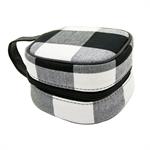 Buffalo Check Travel Accessories -- Jewelry Cube - BFF Here