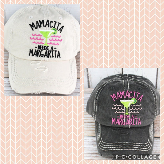 "Mamacita Needs A Margarita" Hat - BFF Here